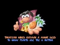 une photo d'Ã©cran de Rayman (Playstation) sur Sony Playstation